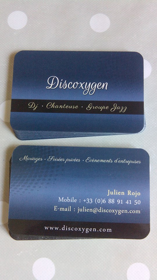 Nouvelle carte de visite DJ